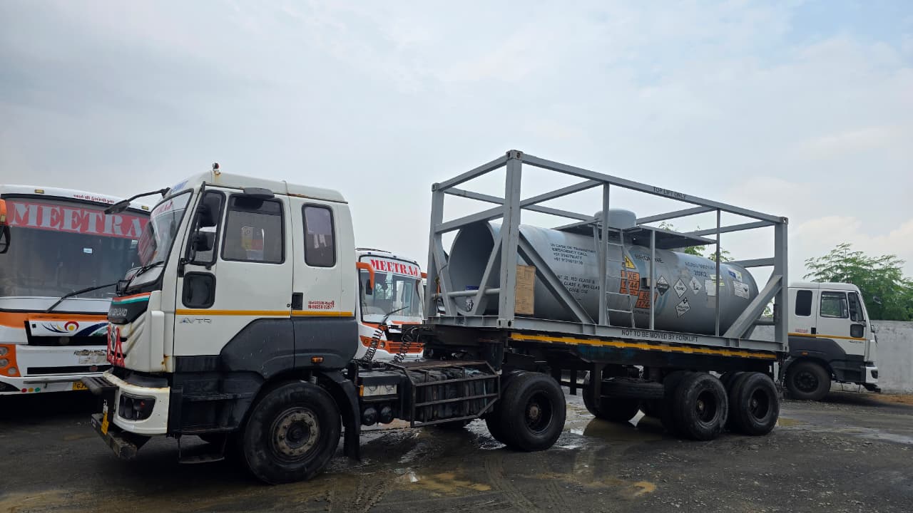 ISO Tank Bromine transportation